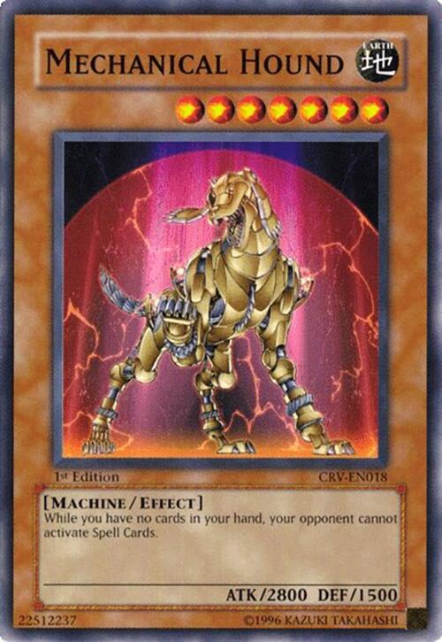 Mechanical Hound CRV-EN018 card from Cybernetic Revolution