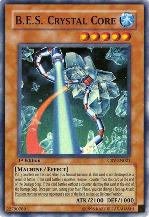 B.E.S. Crystal Core CRV-EN021 card from Cybernetic Revolution