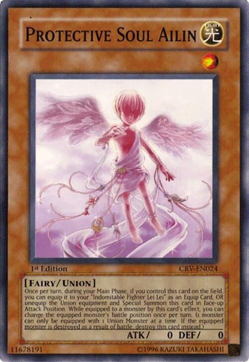 Protective Soul Ailin CRV-EN024 card from Cybernetic Revolution