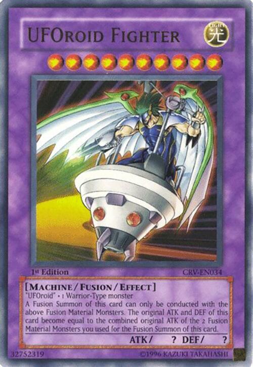 UFOroid Fighter CRV-EN034 card from Cybernetic Revolution