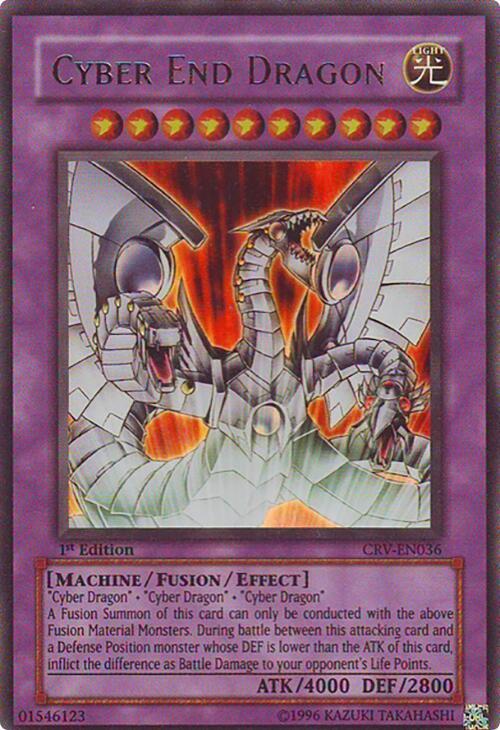 Cyber End Dragon CRV-EN036 card from Cybernetic Revolution