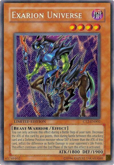 Exarion Universe CT2-EN002 card from 2005 Collectors Tin