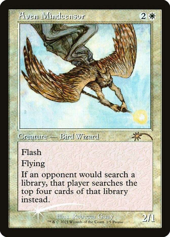 Aven Mindcensor (Retro Frame) 1 card from WPN & Gateway Promos