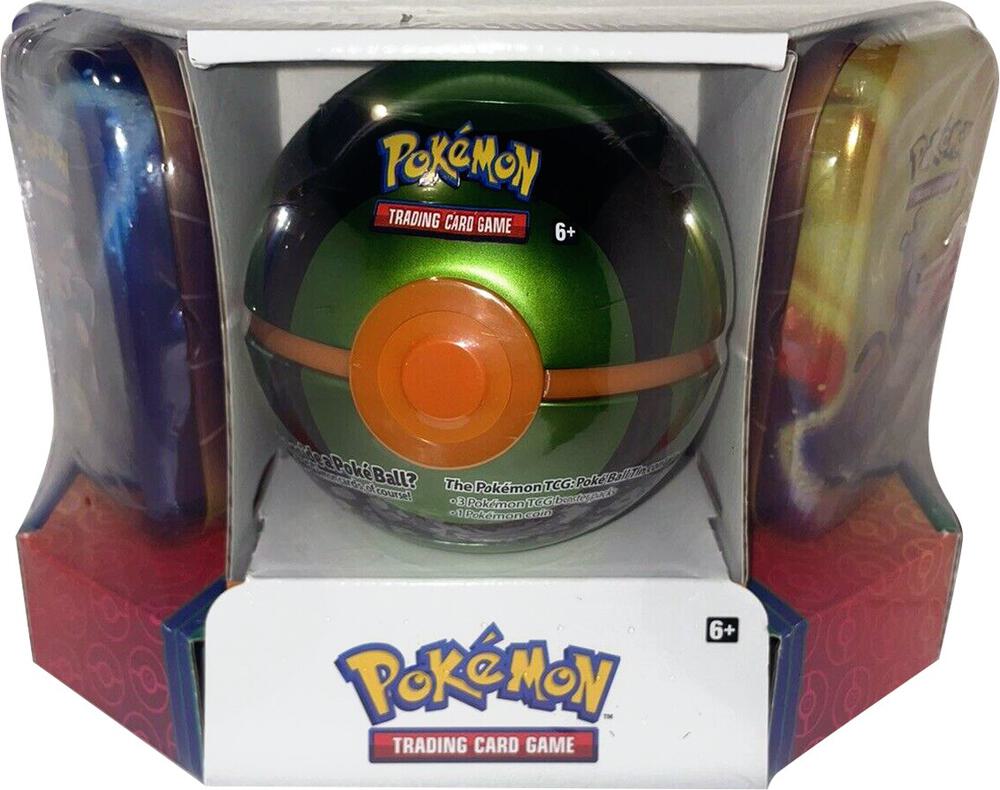 Pokemon - Poke Ball Tin + 2 Kanto Power Mini Tins - Dusk Ball card from Miscellaneous Cards & Products