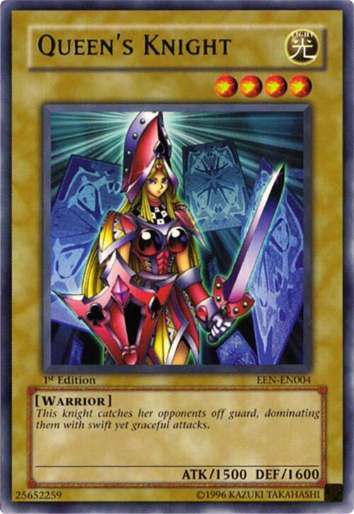 Queen's Knight EEN-EN004 card from Elemental Energy