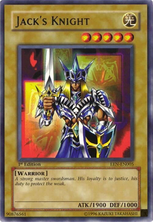 Jack's Knight EEN-EN005 card from Elemental Energy