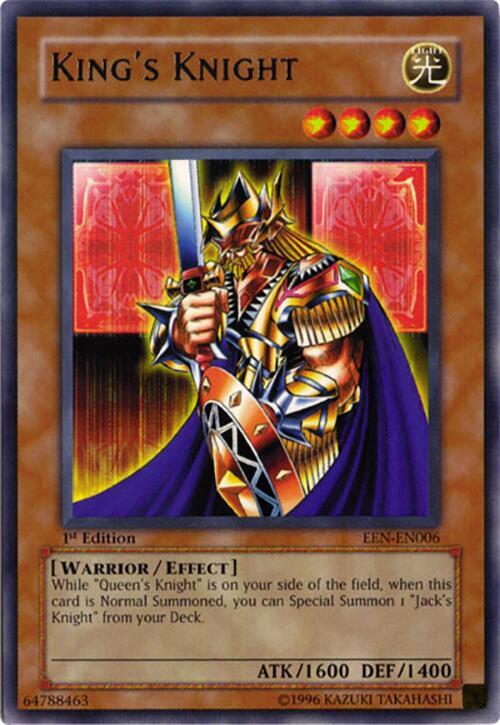 King's Knight EEN-EN006 card from Elemental Energy