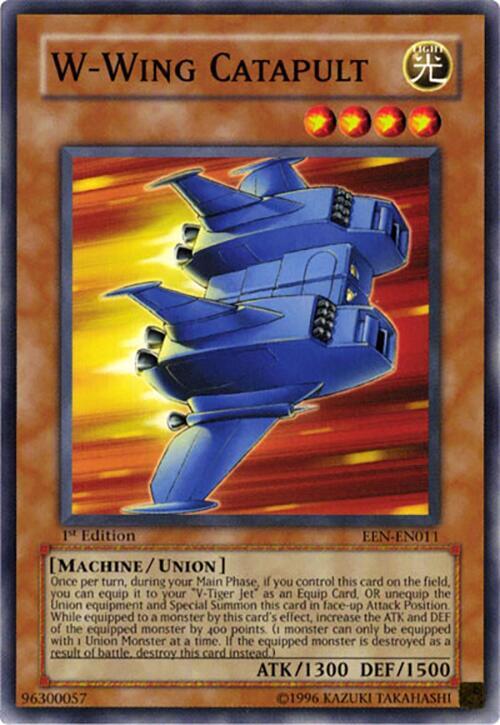 W-Wing Catapult EEN-EN011 card from Elemental Energy