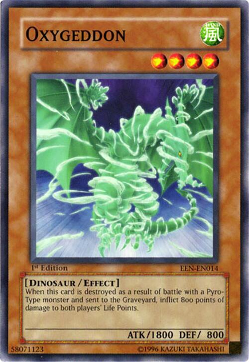Oxygeddon EEN-EN014 card from Elemental Energy