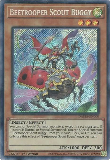 Beetrooper Scout Buggy DAMA-EN000 card from Dawn of Majesty
