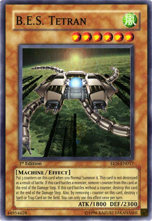 B.E.S. Tetran EEN-EN017 card from Elemental Energy