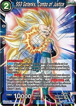 SS3 Gotenks, Combo of Justice BT14-047 card from Cross Spirits