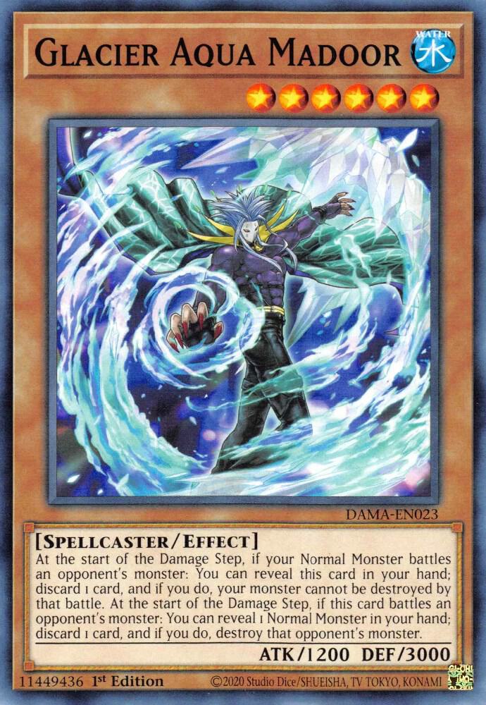 Glacier Aqua Madoor DAMA-EN023 card from Dawn of Majesty