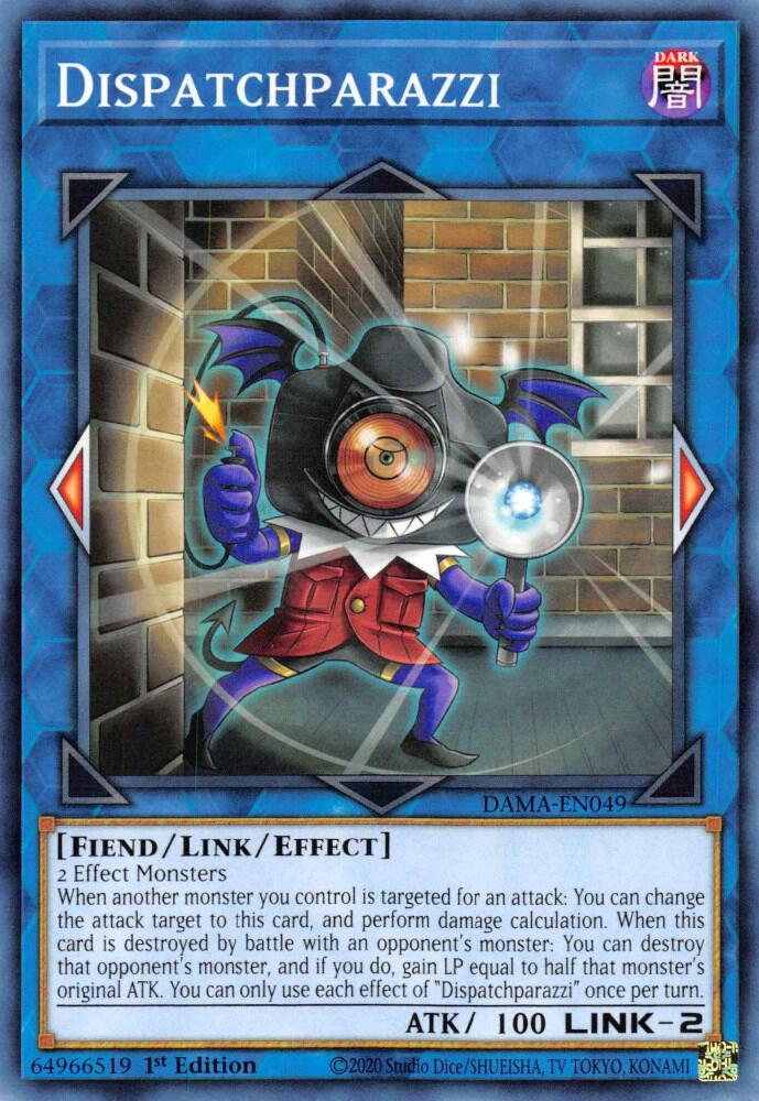 Dispatchparazzi DAMA-EN049 card from Dawn of Majesty