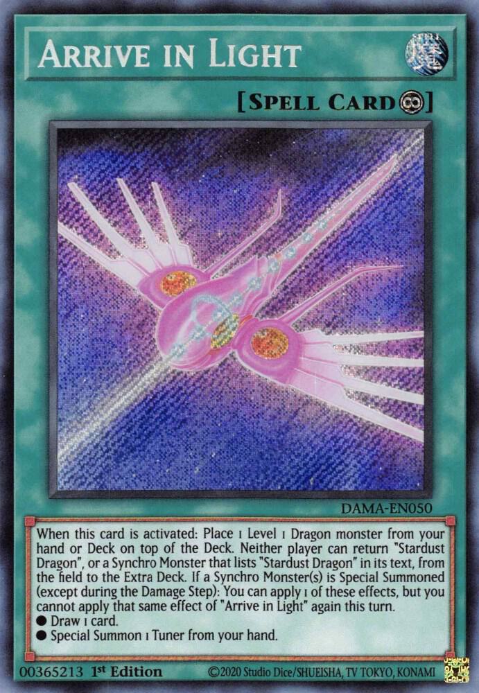 Arrive in Light DAMA-EN050 card from Dawn of Majesty