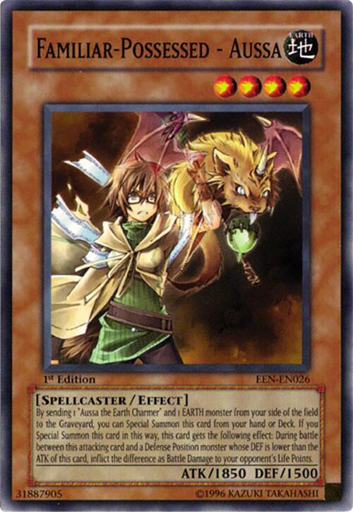 Familiar-Possessed - Aussa EEN-EN026 card from Elemental Energy