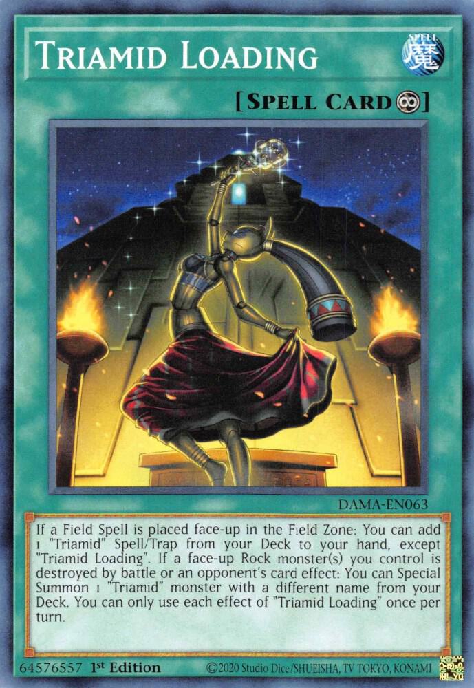 Triamid Loading DAMA-EN063 card from Dawn of Majesty