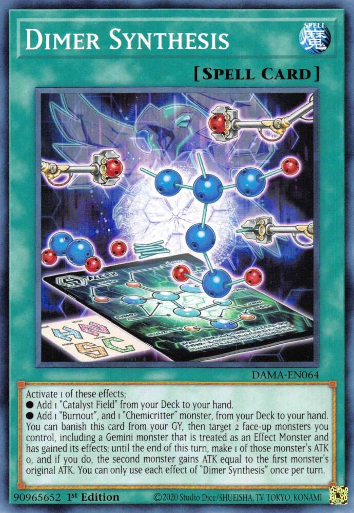 Dimer Synthesis DAMA-EN064 card from Dawn of Majesty