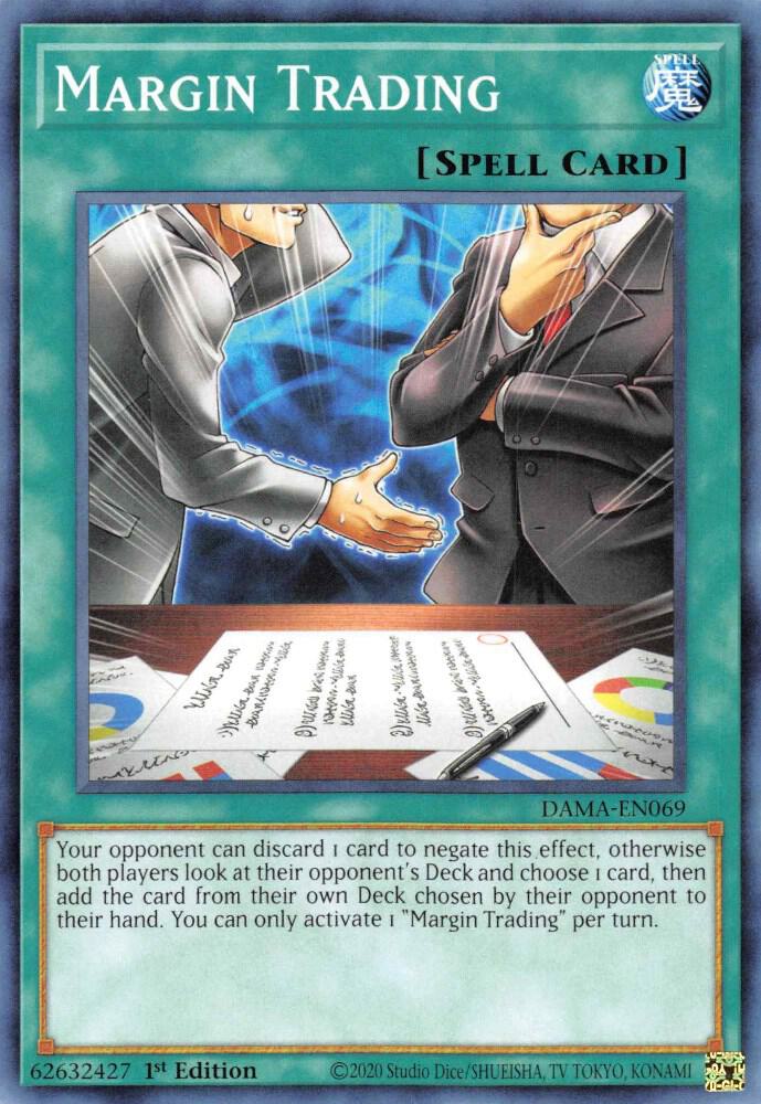 Margin Trading DAMA-EN069 card from Dawn of Majesty