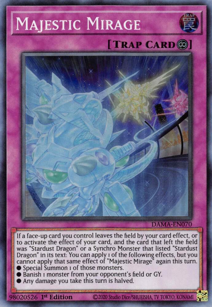 Majestic Mirage DAMA-EN070 card from Dawn of Majesty