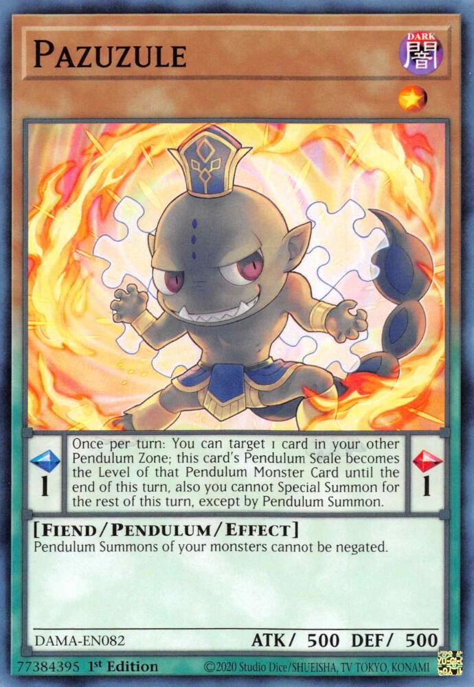 Pazuzule DAMA-EN082 card from Dawn of Majesty