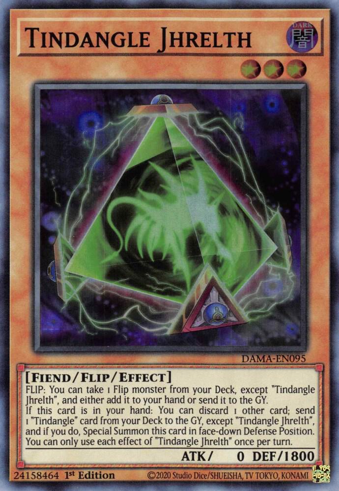 Tindangle Jhrelth DAMA-EN095 card from Dawn of Majesty