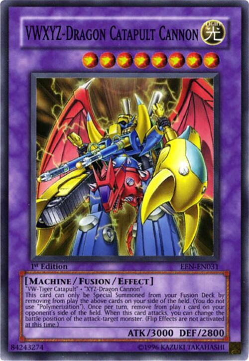 VWXYZ-Dragon Catapult Cannon EEN-EN031 card from Elemental Energy