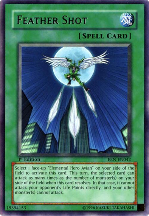 Feather Shot EEN-EN042 card from Elemental Energy
