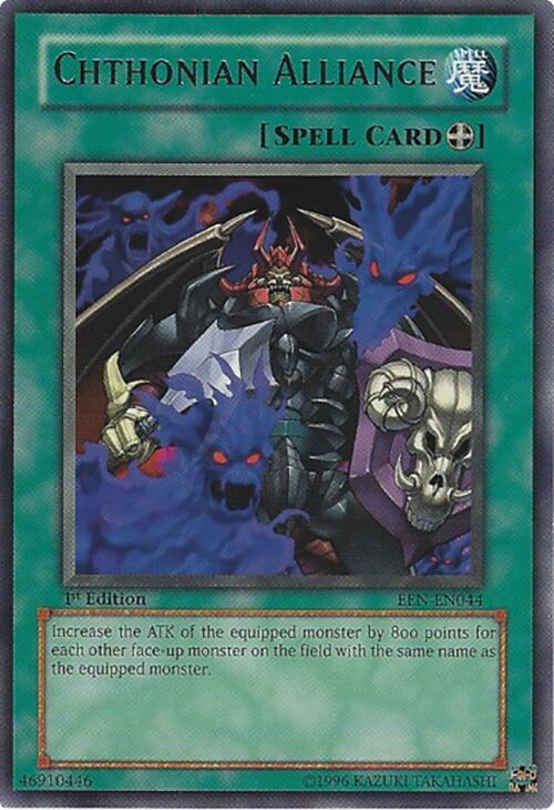 Chthonian Alliance EEN-EN044 card from Elemental Energy