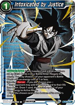 Intoxicated by Justice (Championship Pack 2021 Vol.2) (Winner Gold Stamped) P-333 card from Promotion Cards
