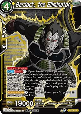 Bardock, the Eliminator (Championship Pack 2021 Vol.2) (Winner Gold Stamped) P-334 card from Promotion Cards