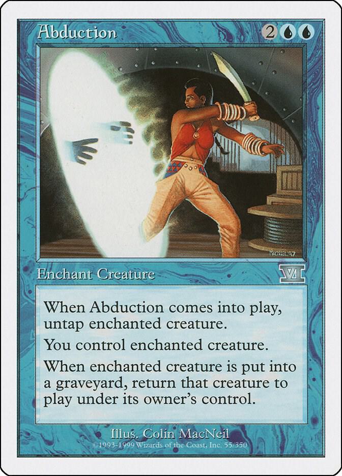 Abduction 55 card from Classic Sixth Edition
