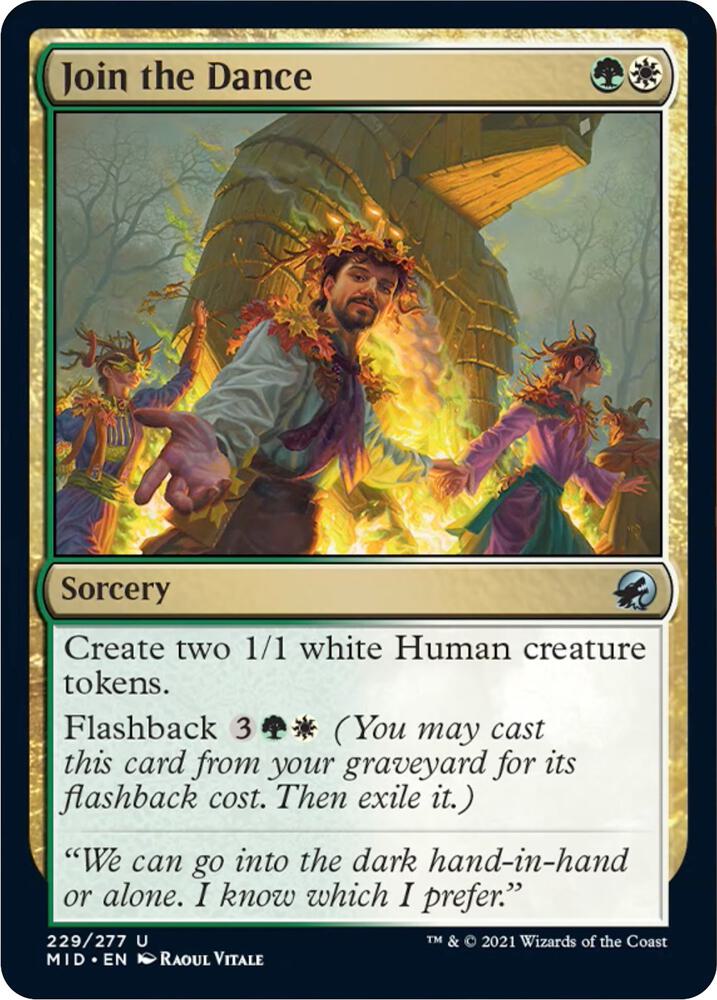 Join the Dance 229 card from Innistrad: Midnight Hunt