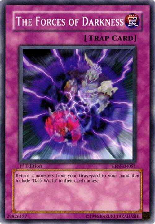 The Forces of Darkness EEN-EN051 card from Elemental Energy