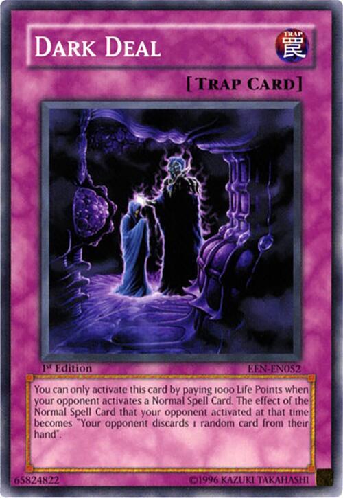 Dark Deal EEN-EN052 card from Elemental Energy