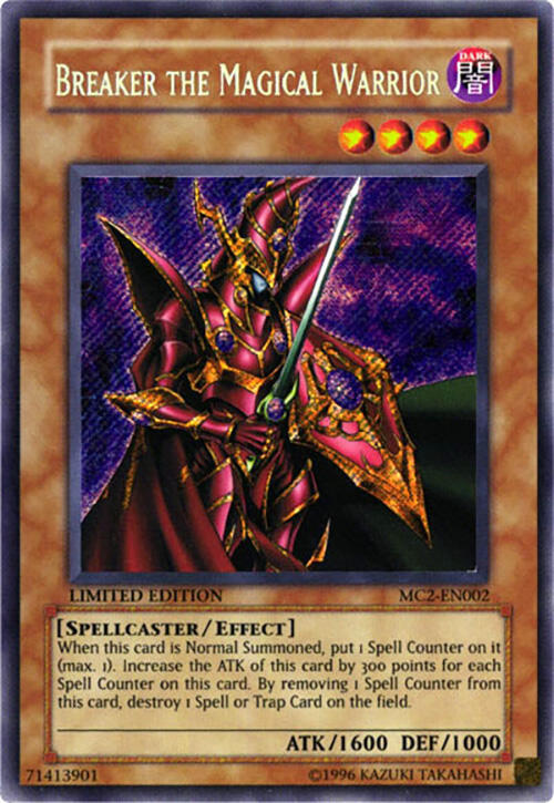 Breaker the Magical Warrior MC2-EN002 card from Master Collection Volume 2