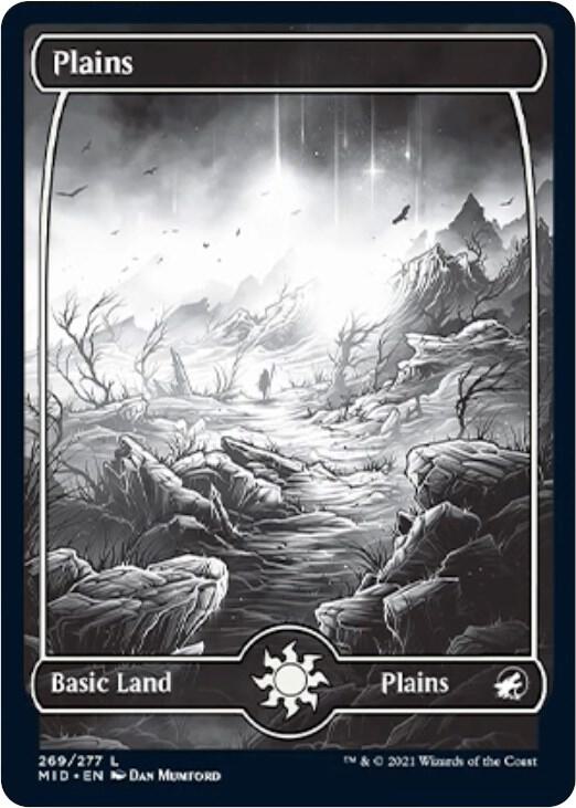 Plains 269 card from Innistrad: Midnight Hunt
