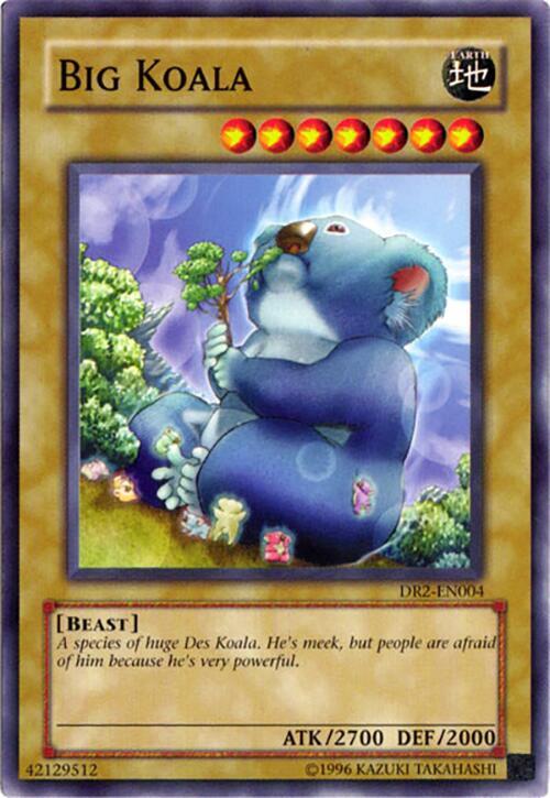 Big Koala DR2-EN004 card from Dark Revelation Volume 2