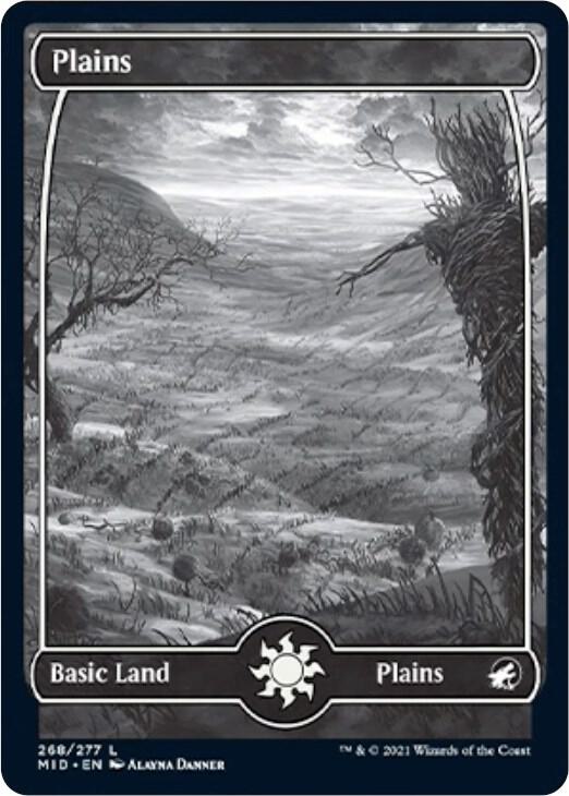 Plains 268 card from Innistrad: Midnight Hunt