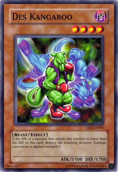 Des Kangaroo DR2-EN005 card from Dark Revelation Volume 2