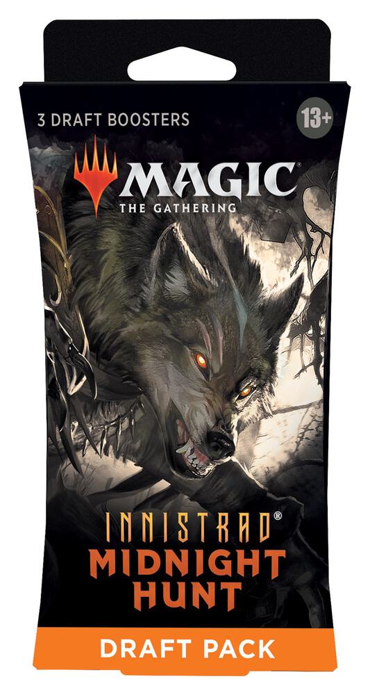 Innistrad: Midnight Hunt - 3-Booster Draft Pack sealed product from Innistrad: Midnight Hunt