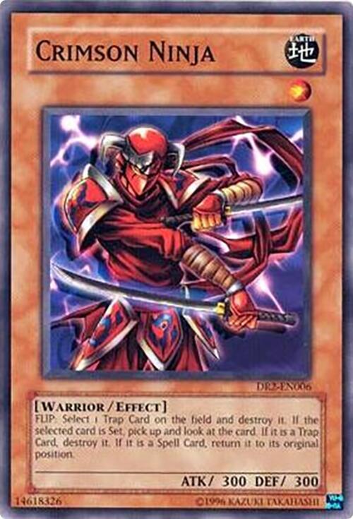 Crimson Ninja DR2-EN006 card from Dark Revelation Volume 2