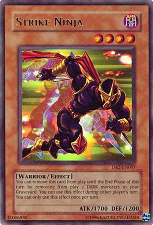 Strike Ninja DR2-EN007 card from Dark Revelation Volume 2