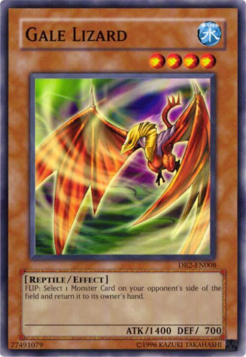 Gale Lizard DR2-EN008 card from Dark Revelation Volume 2