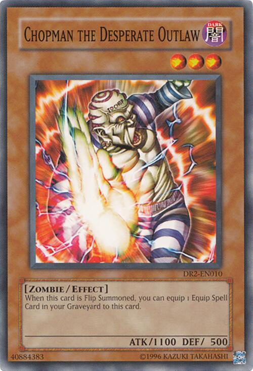 Chopman the Desperate Outlaw DR2-EN010 card from Dark Revelation Volume 2