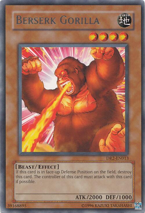 Berserk Gorilla DR2-EN013 card from Dark Revelation Volume 2