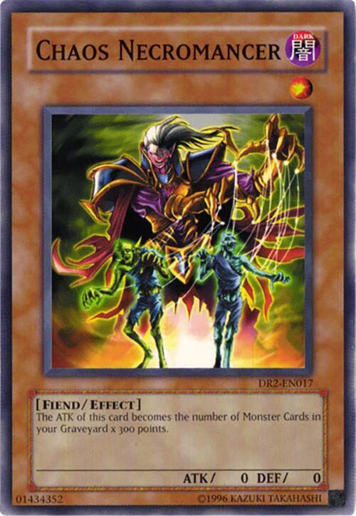 Chaos Necromancer DR2-EN017 card from Dark Revelation Volume 2