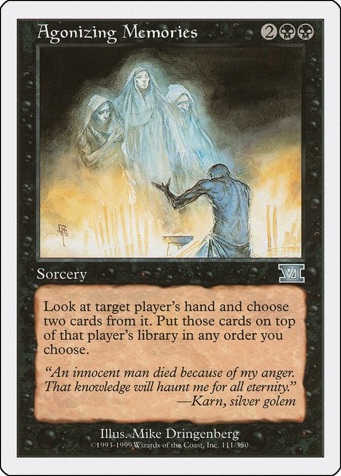 Agonizing Memories 111 card from Classic Sixth Edition