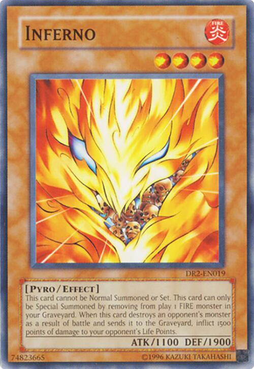 Inferno DR2-EN019 card from Dark Revelation Volume 2