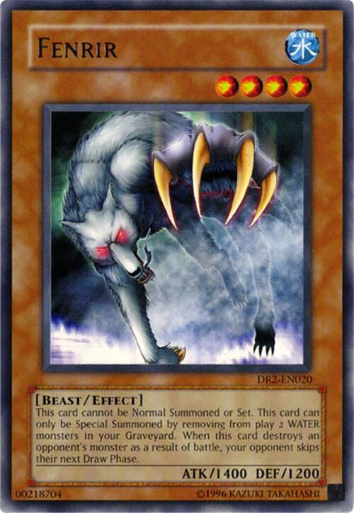 Fenrir DR2-EN020 card from Dark Revelation Volume 2